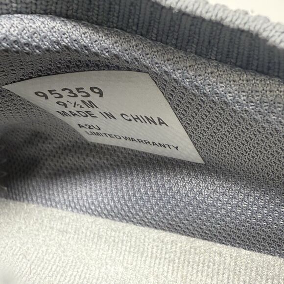 FootJoy FJ Flex XP Spikeless Golf Shoes Womens 9.5 M Gray Knit Lightweight 95359 - Picture 12 of 16